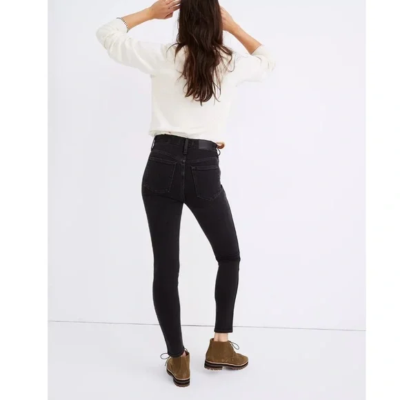 Madewell | High-Rise Skinny Jeans in Starkey Wash Petite 24 NWT - Picture 5 of 10